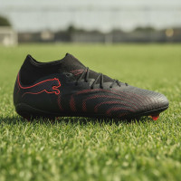 PUMA Future 9 Ultimate Gras Football Boots (FG) Black Red