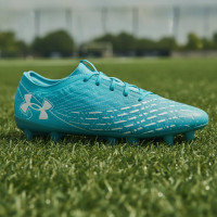 Under Armour Magnetico Select 5 Grass Football Boots (FG) Azure White