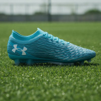 Under Armour Magnetico Elite 5 Grass Football Boots (FG) Azure White