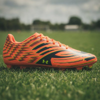 Under Armour Shadow Select 4 Grass Football Boots (FG) Orange Yellow Black