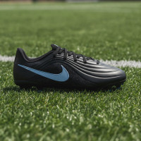Nike Tiempo Maestro Academy Grass/Artificial Grass Football Boots (MG) Kids Black Light Blue