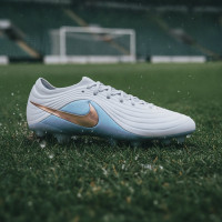 Nike Tiempo Maestro LV8 Elite Iron Stud Football Boots (SG) Light Blue Purple Bronze