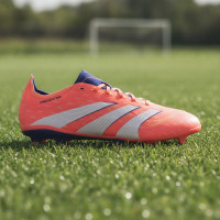 adidas Predator League Gras / Kunstgras Voetbalschoenen (MG) Oranje Wit Blauw