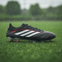 adidas Copa Pure IV Elite IJzeren-Nop Voetbalschoenen (SG) Zwart Wit Rood