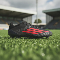 adidas F50 Elite Iron Stud Football Boots (SG) Black Red Dark Grey