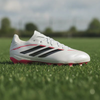 adidas Copa Pure IV League Gras Football Boots (FG) Kids White Black Red