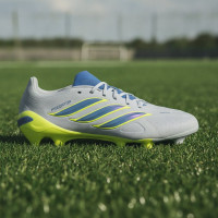 adidas Predator League Gras Voetbalschoenen (FG) Lichtblauw Blauw Geel