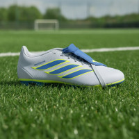 adidas Predator Club FT Gras / Kunstgras Voetbalschoenen (MG) Lichtblauw Blauw Geel