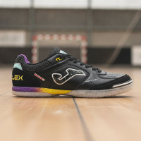 Joma Top Flex Zaalvoetbalschoenen (IN) Zwart Geel Paars