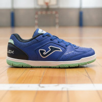 Joma Top Flex Zaalvoetbalschoenen (IN) Kids Blauw Donkerblauw Turquoise