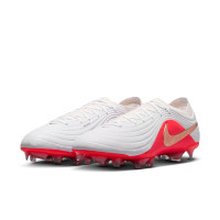 Nike Tiempo Maestro Elite Gras Voetbalschoenen (FG) Wit Felrood Goud