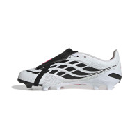 adidas Predator League FT Gras Voetbalschoenen (FG) Kids Wit Zwart Roze
