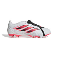adidas Predator Club FT Grass/Artificial Grass Football Boots (MG) White Black Pink