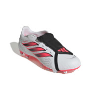 adidas Predator Club FT Grass/Artificial Grass Football Boots (MG) White Black Pink