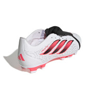 adidas Predator Club FT Grass/Artificial Grass Football Boots (MG) White Black Pink