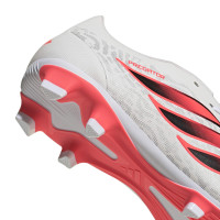 adidas Predator Club FT Grass/Artificial Grass Football Boots (MG) White Black Pink