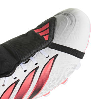 adidas Predator Club FT Grass/Artificial Grass Football Boots (MG) White Black Pink