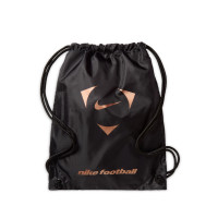 Nike Phantom 6 Low Elite Gras Voetbalschoenen (FG) Zwart Felrood Goud