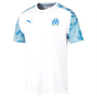 PUMA Olympique Marseille Trainingsshirt 2019-2020 Wit