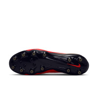 Nike Phantom 6 Low Elite Artificial Grass Football Boots (AG) Black Bright Red Gold