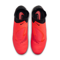 Nike Phantom 6 High Pro Artificial Grass Football Boots (AG) Black Bright Red Gold
