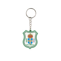 PEC Zwolle Sleutelhanger Retro Clublogo Rubber
