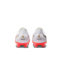 Nike Tiempo Maestro Academy Grass/Artificial Grass Football Boots (MG) White Bright Red Gold