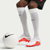 Nike Tiempo Maestro Academy Grass/Artificial Grass Football Boots (MG) White Bright Red Gold