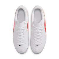 Nike Tiempo Maestro Club Grass/Artificial Grass Football Boots (MG) White Bright Red Gold