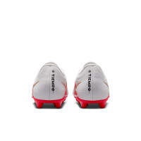 Nike Tiempo Maestro Club Grass/Artificial Grass Football Boots (MG) White Bright Red Gold