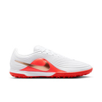 Nike Tiempo Maestro Academy Turf Voetbalschoenen (TF) Wit Felrood Goud