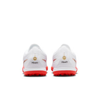 Nike Tiempo Maestro Academy Turf Voetbalschoenen (TF) Wit Felrood Goud