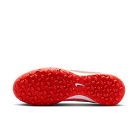 Nike Tiempo Maestro Academy Turf Voetbalschoenen (TF) Wit Felrood Goud