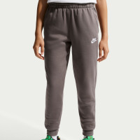 Nike Sportswear Club Fleece Trainingspak Hooded Kids Donkergrijs Lichtgrijs