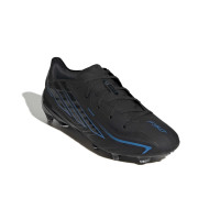 adidas F50 Hyperfast Elite Gras Football Boots (FG) Kids Black Black Blue