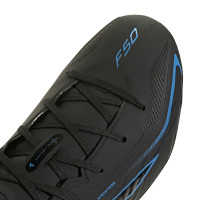 adidas F50 Hyperfast Elite Gras Football Boots (FG) Kids Black Black Blue