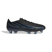 adidas F50 Hyperfast Elite IJzeren-Nop Voetbalschoenen (SG) Zwart Zwart Blauw