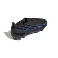 adidas F50 Hyperfast League Gras (FG) Football Boots Black Black Blue
