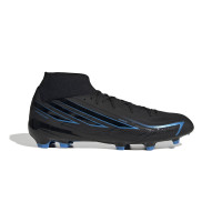 adidas F50 Hyperfast League Mid Gras (FG) Football Boots Black Black Blue