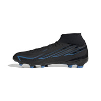 adidas F50 Hyperfast League Mid Gras (FG) Football Boots Black Black Blue