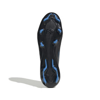 adidas F50 Hyperfast League Mid Gras (FG) Football Boots Black Black Blue