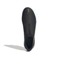 adidas F50 Hyperfast Elite Veterloze Gras Voetbalschoenen (FG) Zwart Zwart Blauw