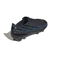 adidas F50 Hyperfast Pro Gras Voetbalschoenen (FG) Zwart Zwart Blauw