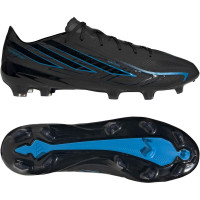 adidas F50 Hyperfast Pro Gras Voetbalschoenen (FG) Zwart Zwart Blauw