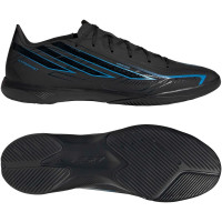 adidas F50 Hyperfast League Indoor Football Boots (IN) Black Black Blue