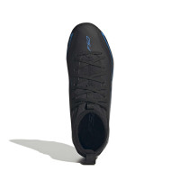 adidas F50 Hyperfast League Mid Gras (FG) Football Boots (FG) Kids Black Black Blue