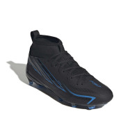 adidas F50 Hyperfast League Mid Gras (FG) Football Boots (FG) Kids Black Black Blue