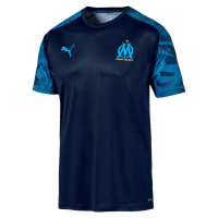 PUMA Olympique Marseille Trainingsshirt 2019-2020 Donkerblauw