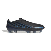 adidas F50 Hyperfast Elite Gras Voetbalschoenen (FG) Zwart Zwart Blauw