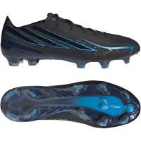 adidas F50 Hyperfast Elite Gras Voetbalschoenen (FG) Zwart Zwart Blauw